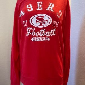 NFL San Francisco 49ers' ladies  Light pullover sweater Small